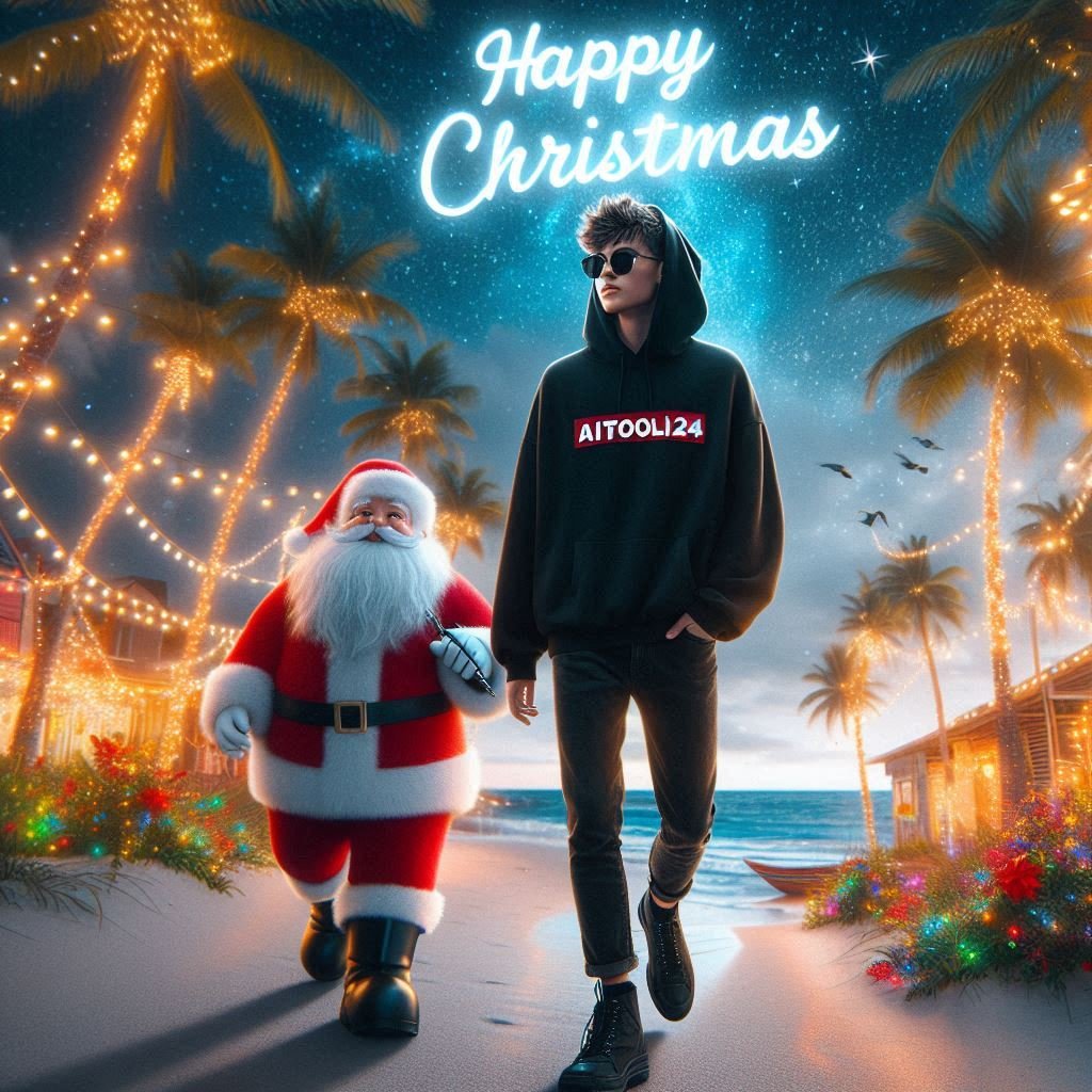 Merry Christmas ai image prompt