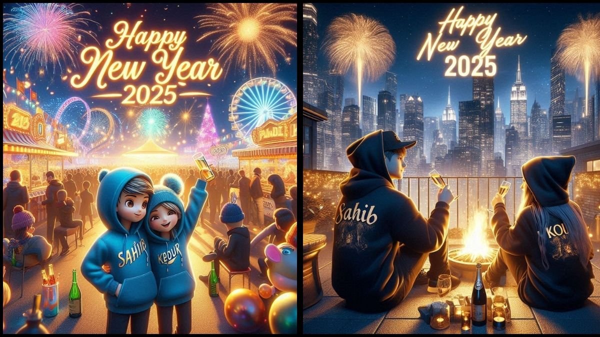 Happy New Year AI Photo