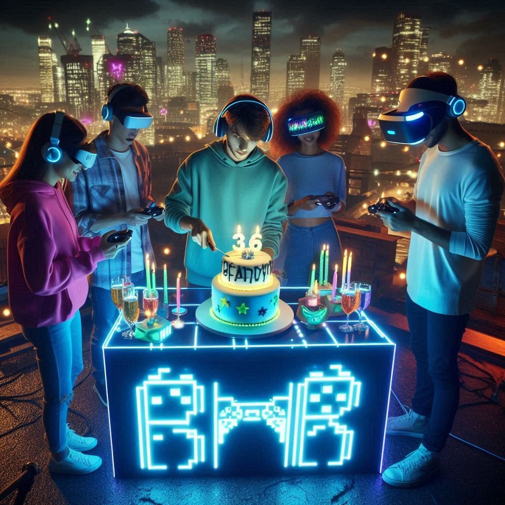 Birthday Name AI Photo Editing Prompt