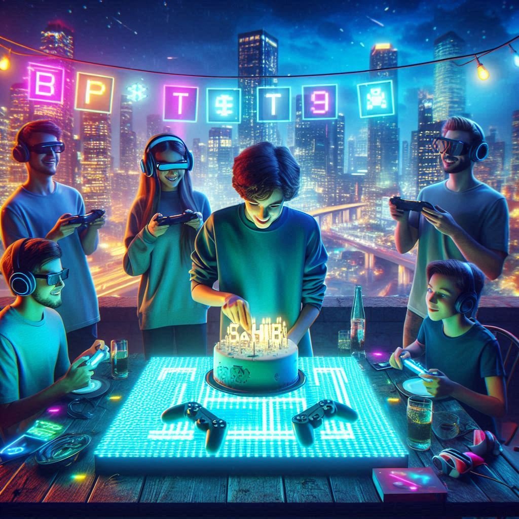 Birthday Name AI Photo Editing Prompt