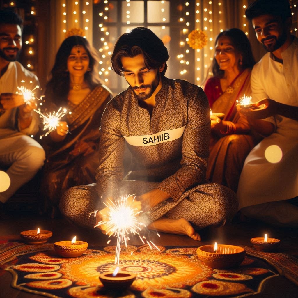 Diwali Photo Editing Prompt