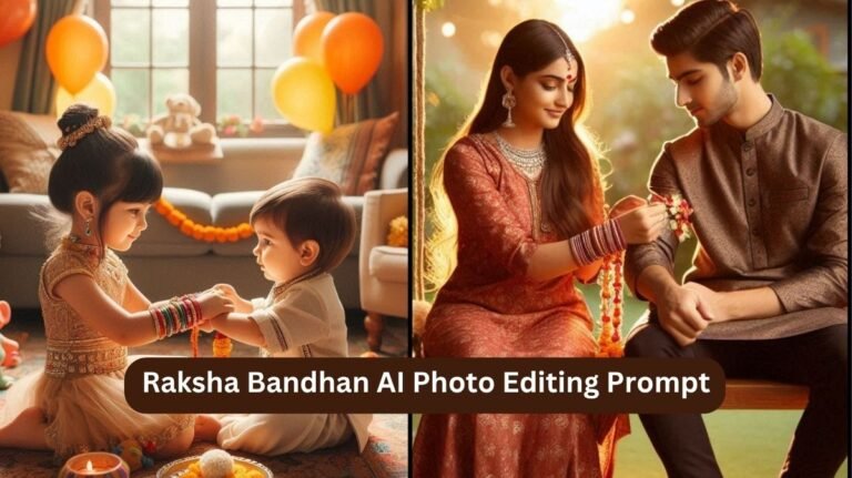 Raksha Bandhan AI Photo Editing Prompt