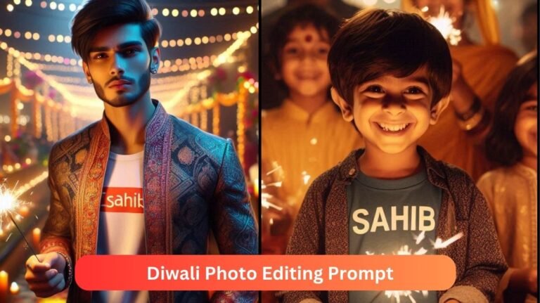 Diwali Photo Editing Prompt
