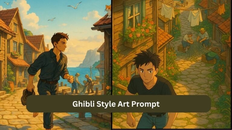 Ghibli Style Art Prompt