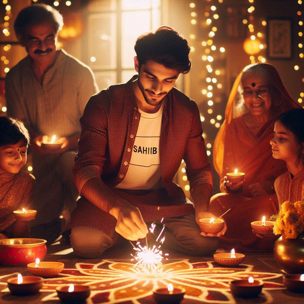 Diwali Photo Editing Prompt