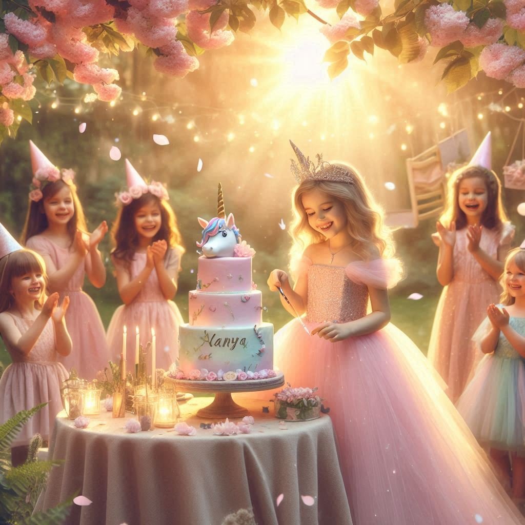 Birthday Name AI Photo Editing Prompt