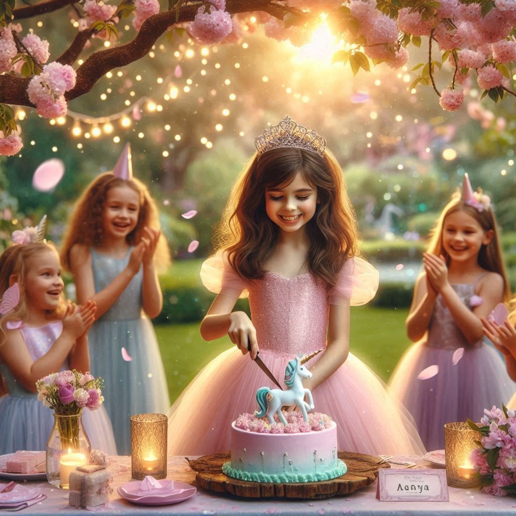 Birthday Name AI Photo Editing Prompt