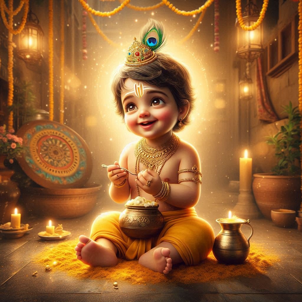 Krishna Janmashtami AI Photo Editing Prompts