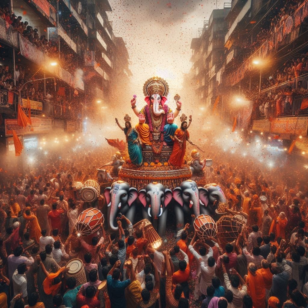 Ganesh Chaturthi AI Photo