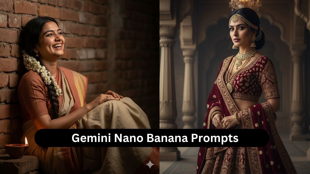 Best 6 Gemini Nano Banana Prompts for saree Image Generation 2025: Create for Your Love