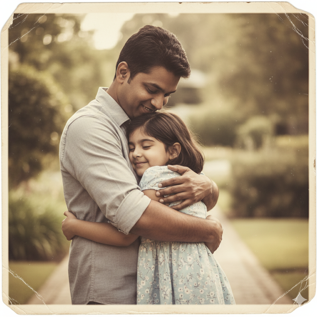 Gemini AI Prompt for Father and Daughter