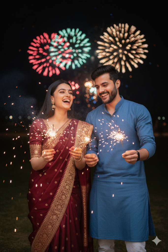 Gemini Diwali Prompt for Couples