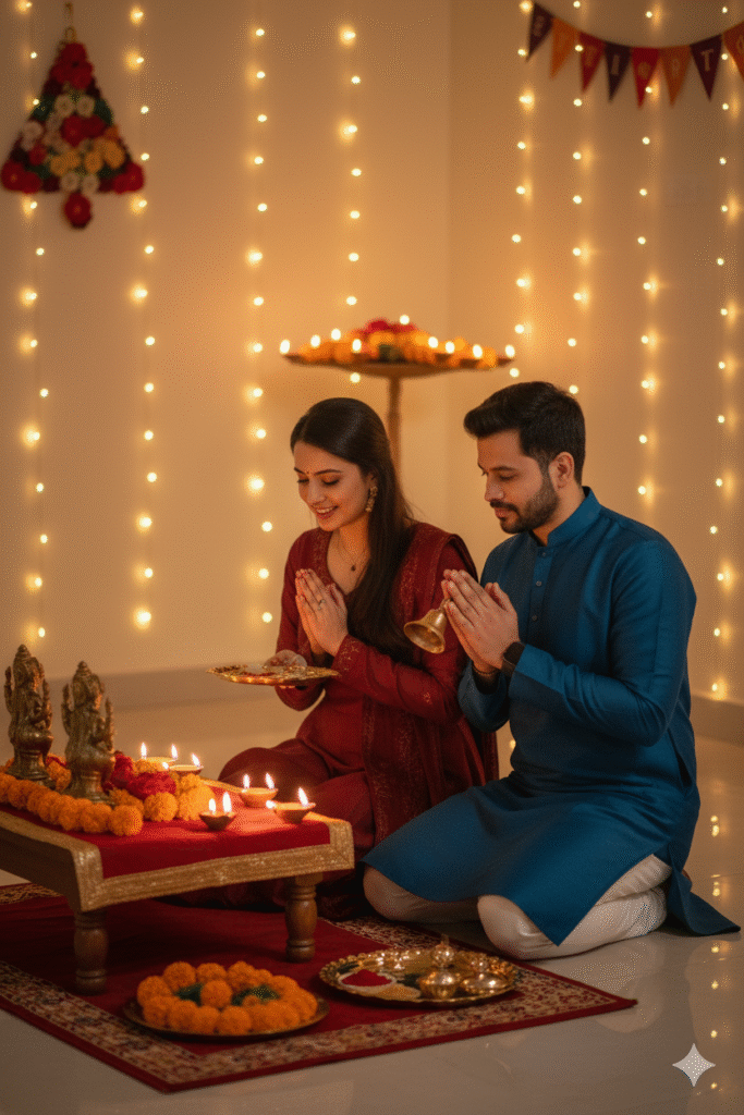 Gemini Diwali Prompt for Couples