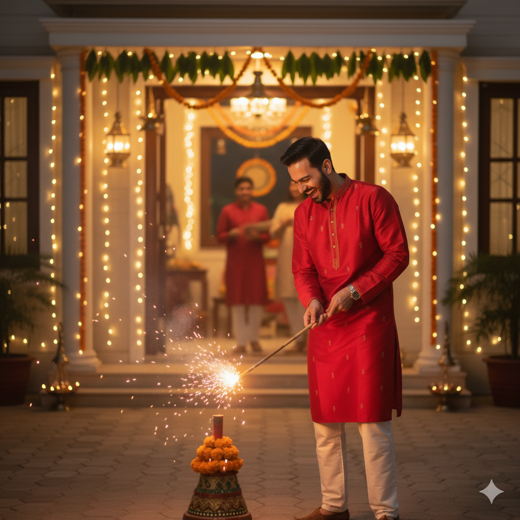 Diwali Photo Editing Prompts