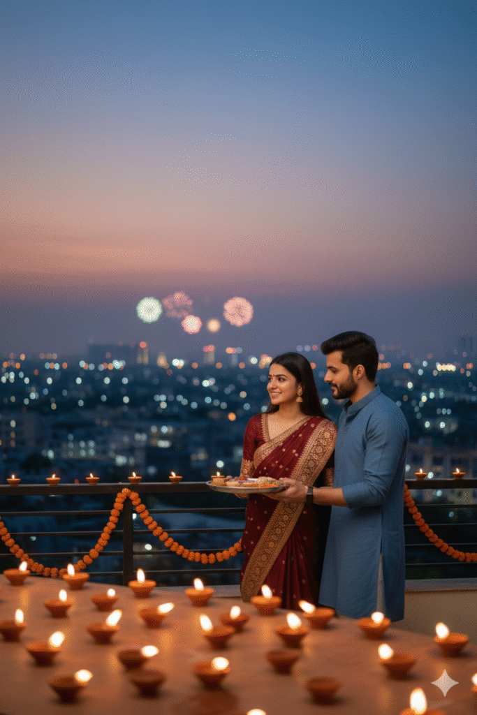 Gemini Diwali Prompt for Couples