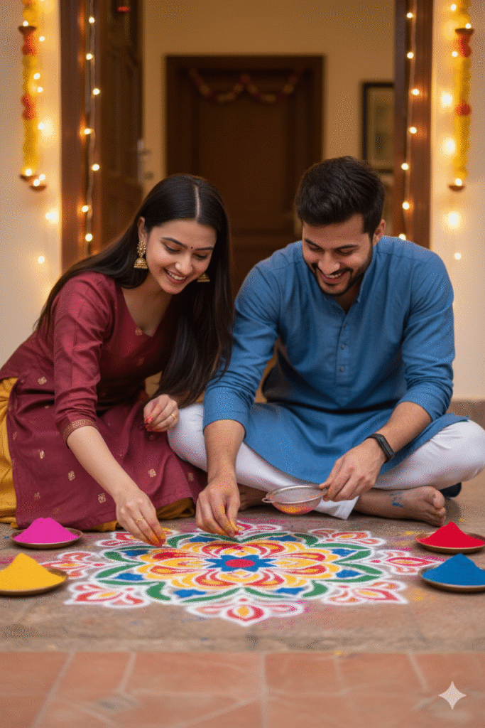 Gemini Diwali Prompt for Couples