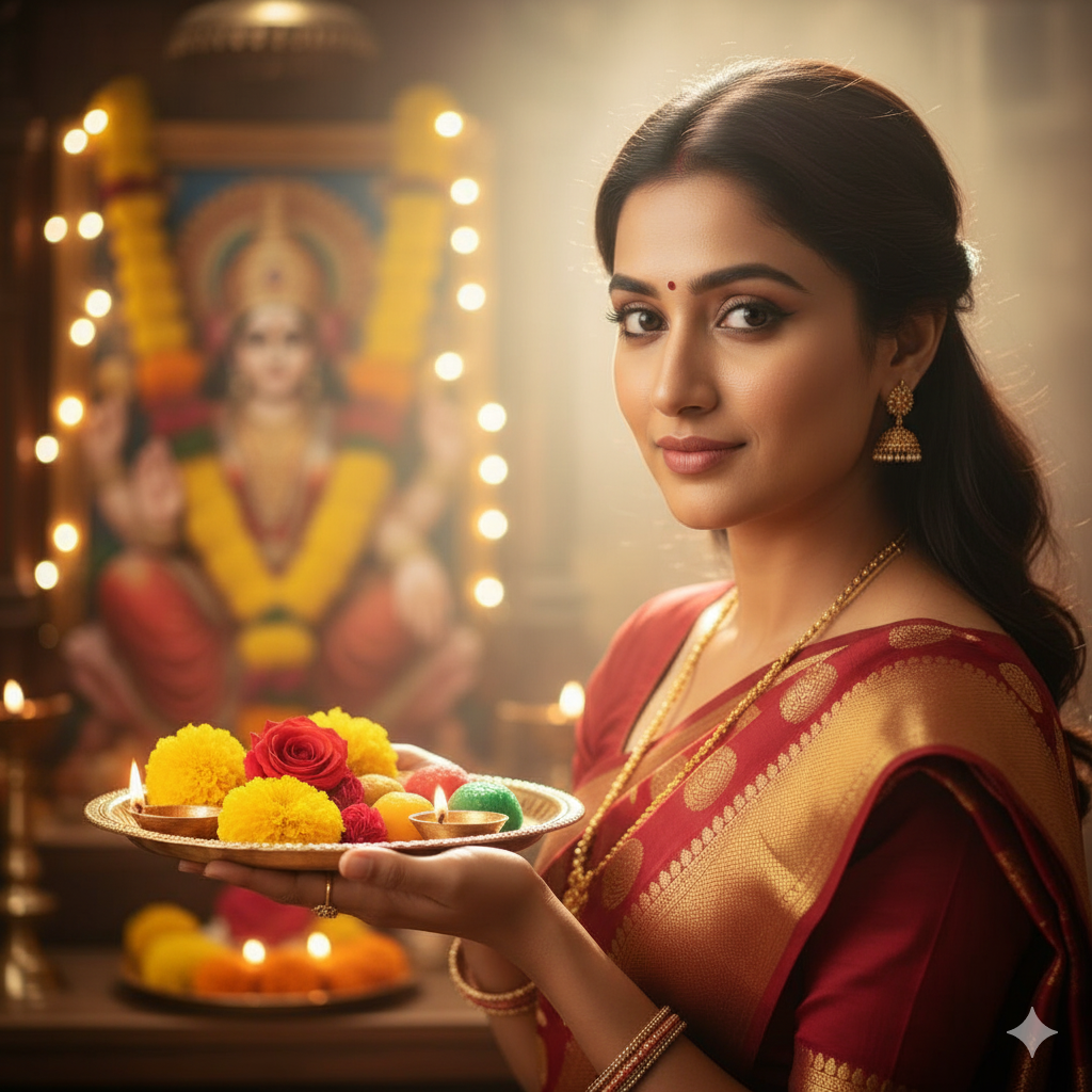 Best Gemini Diwali Photo Editing Prompts for Girls