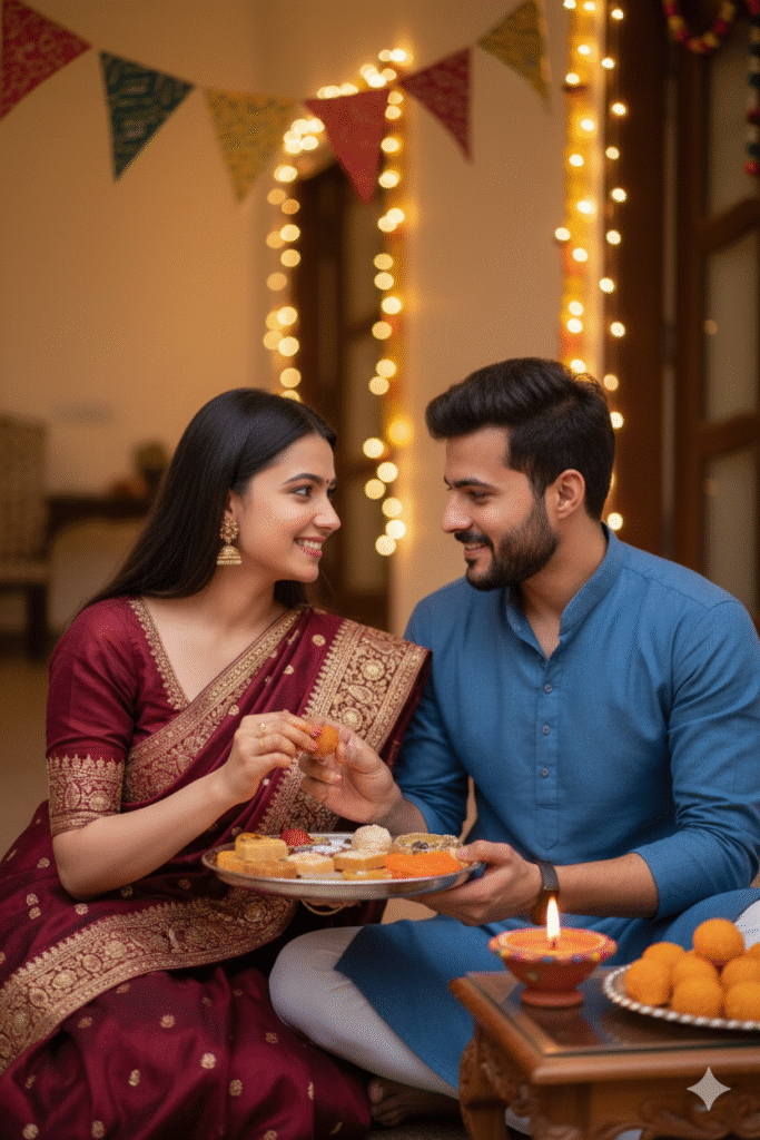 Gemini Diwali Prompt for Couples