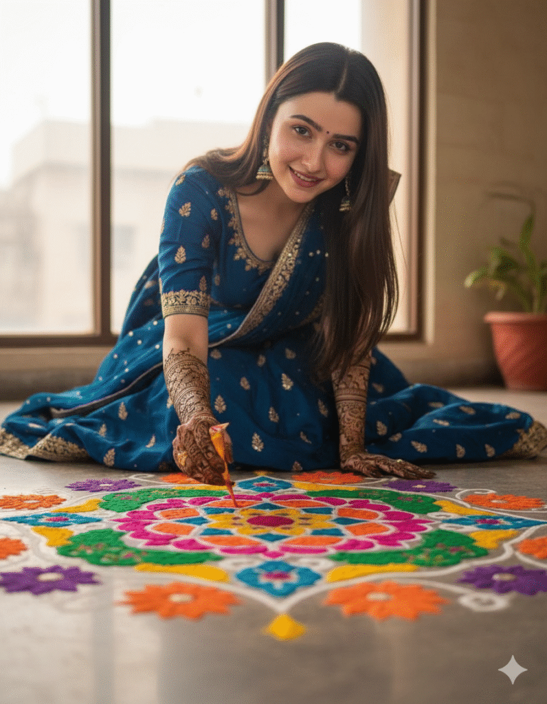 Best Gemini Diwali Photo Editing Prompts for Girls
