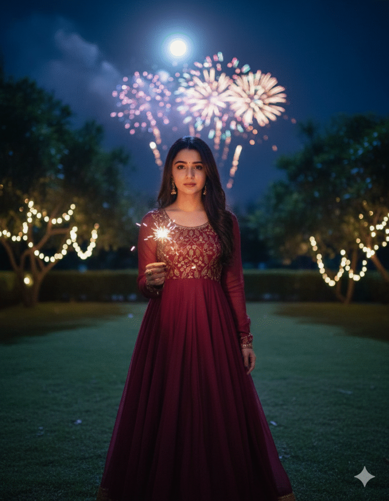 Best Gemini Diwali Photo Editing Prompts for Girls