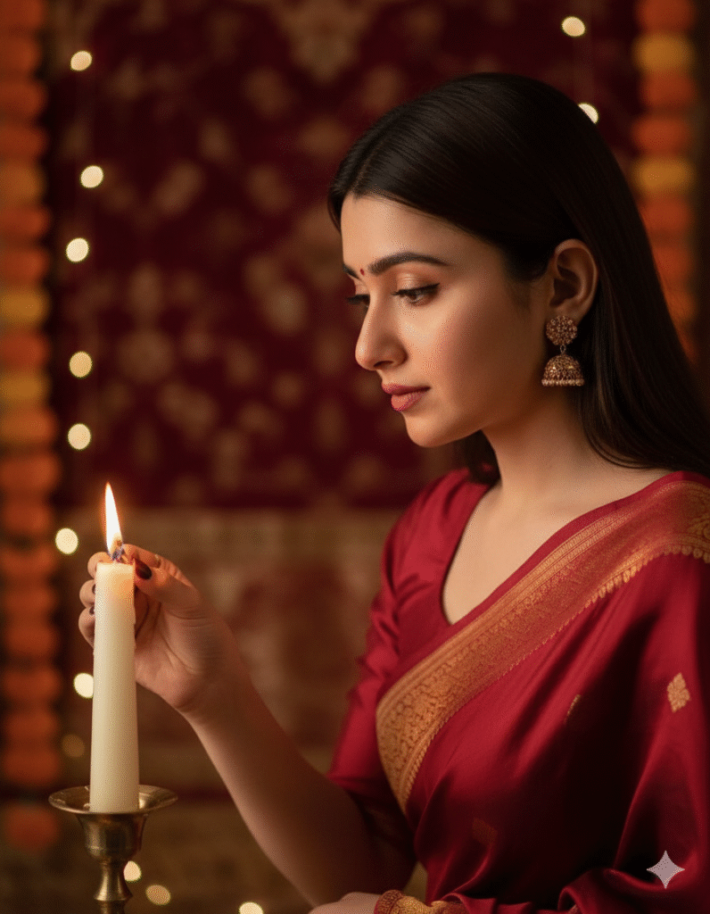 Best Gemini Diwali Photo Editing Prompts for Girls