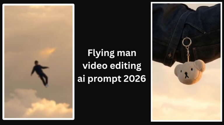 Flying man video editing ai prompt 2026: try this viral trend of the year